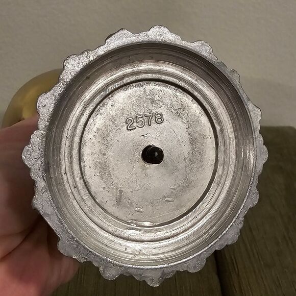 Vintage Gothic Metal Chalice Incense Candle Holder - Picture 7 of 10